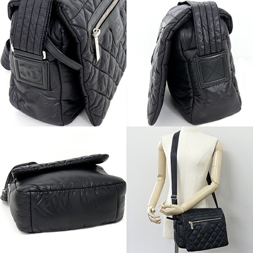 CHANEL Black Leather Shoulder Bag - Picture 6 of 6